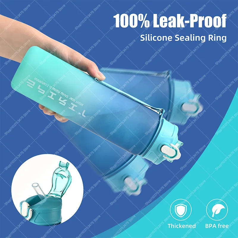 DRAGON BALL Boy Cartoon Plastic Cup Men Portable Sport Water Bottle 28oz Children Anime Cute Cold Drink Container Cups Xmas Gift