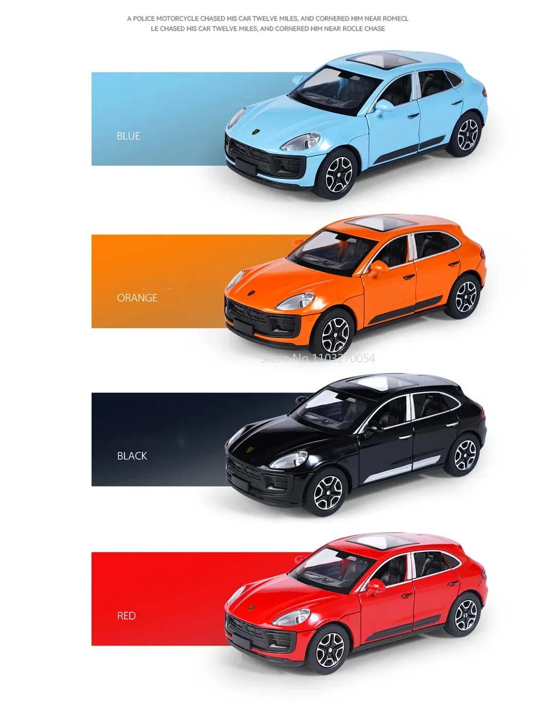 1:32 911 GT3 RS Macan Legierung Sportwagen Druckguss Modell Spielzeug Ornament Türen Geöffnet Sound Licht Zurückziehen Fahrzeuge Kinder Festival Geschenk – Detail 18