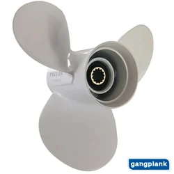 Outboard Motor Propeller Suitable for Yamaha Honda Mercury Boat Engine Marine Aluminum Alloy Propellers 12 1/4X9-G