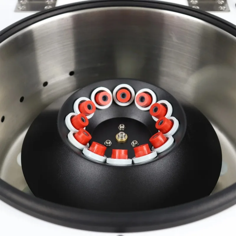 

Clinical Low Speed Centrifuge Machine Fixed Angle Rotor Laboratory Centrifuge with Tube