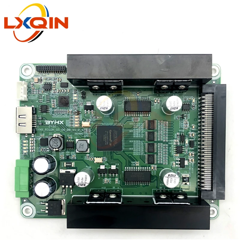 LXQIN G5 G6 BYHX driver board main board for Ricoh Gen5 Gen6 printhead  for Gongzheng/Human/Xuli printer driving board