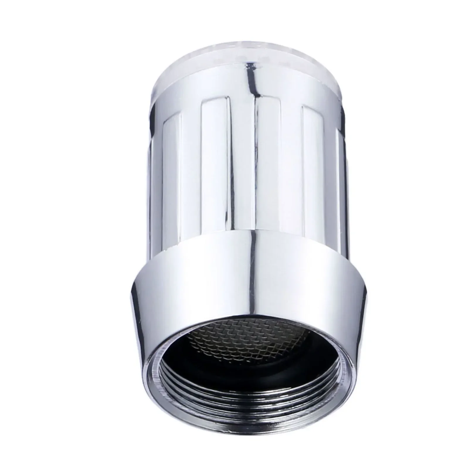 ABS Kitchen Water Faucet Tap Nozzle Temperature Sensor Control Single Color Glow Indicator Blue LED Light Change Spout Bathroom