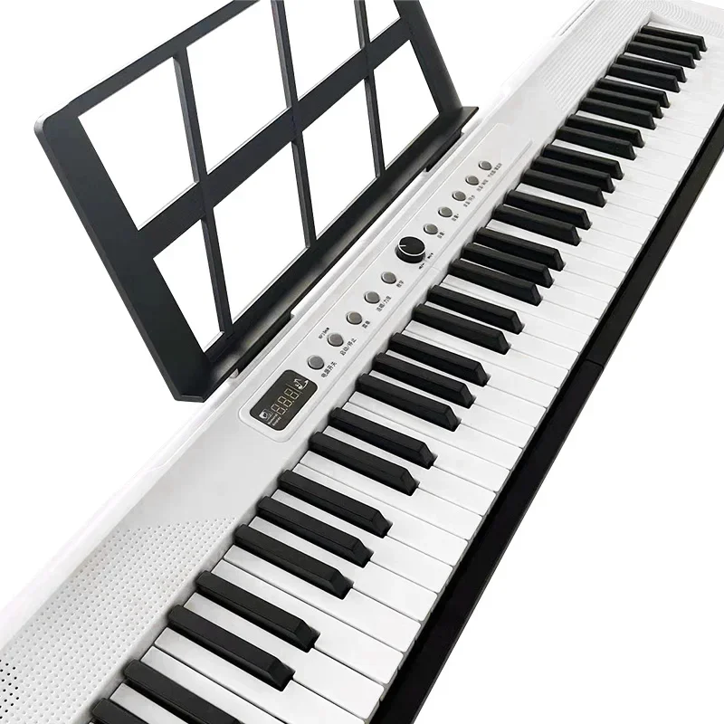 

ABS Recorder Music Instrument 88 Weighted Piano USB-MIDI APP MIDI Piano Keyboard Controller Synthesizer With Pedal interface