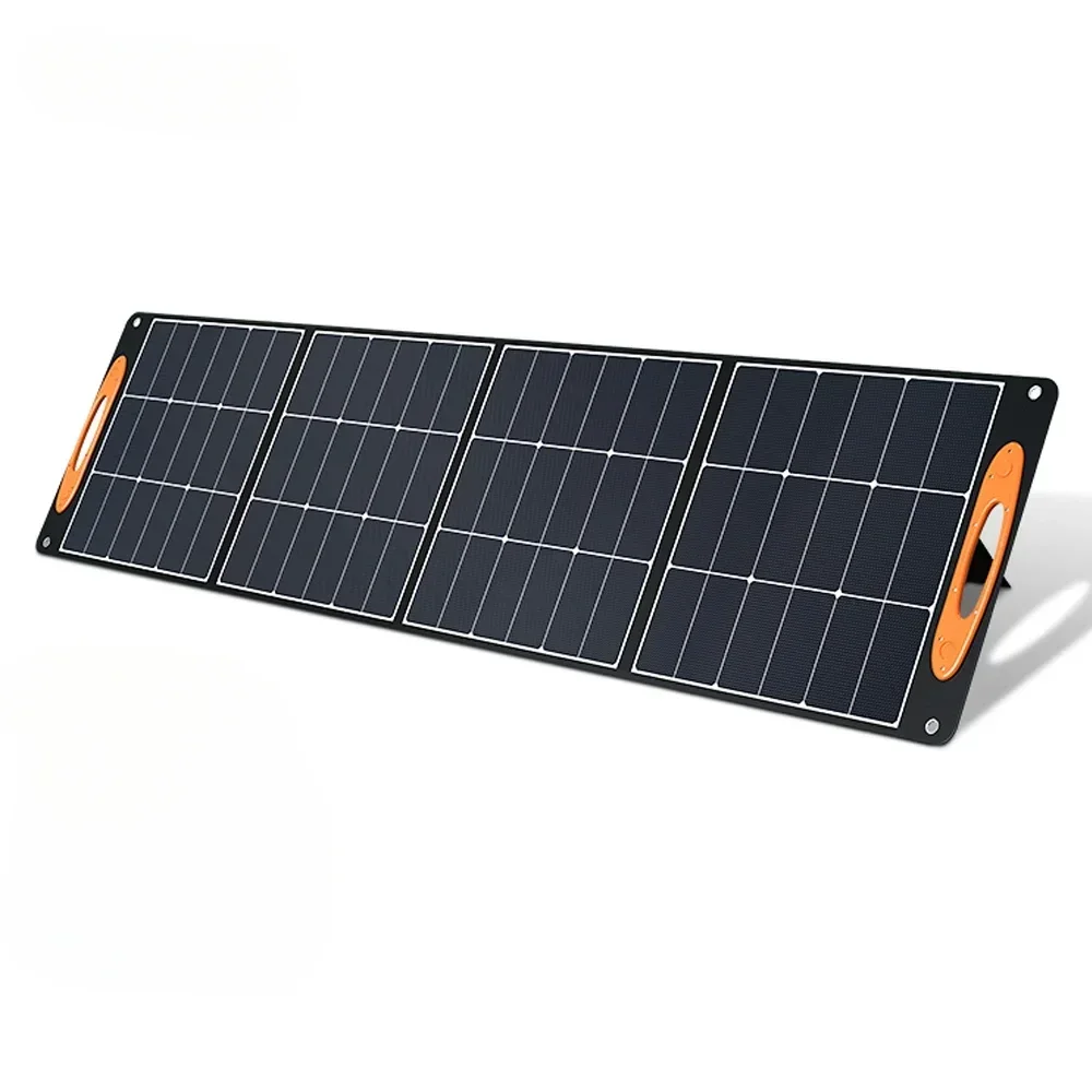 folding solar panel 200W waterproof portable solar panel camping outdoor