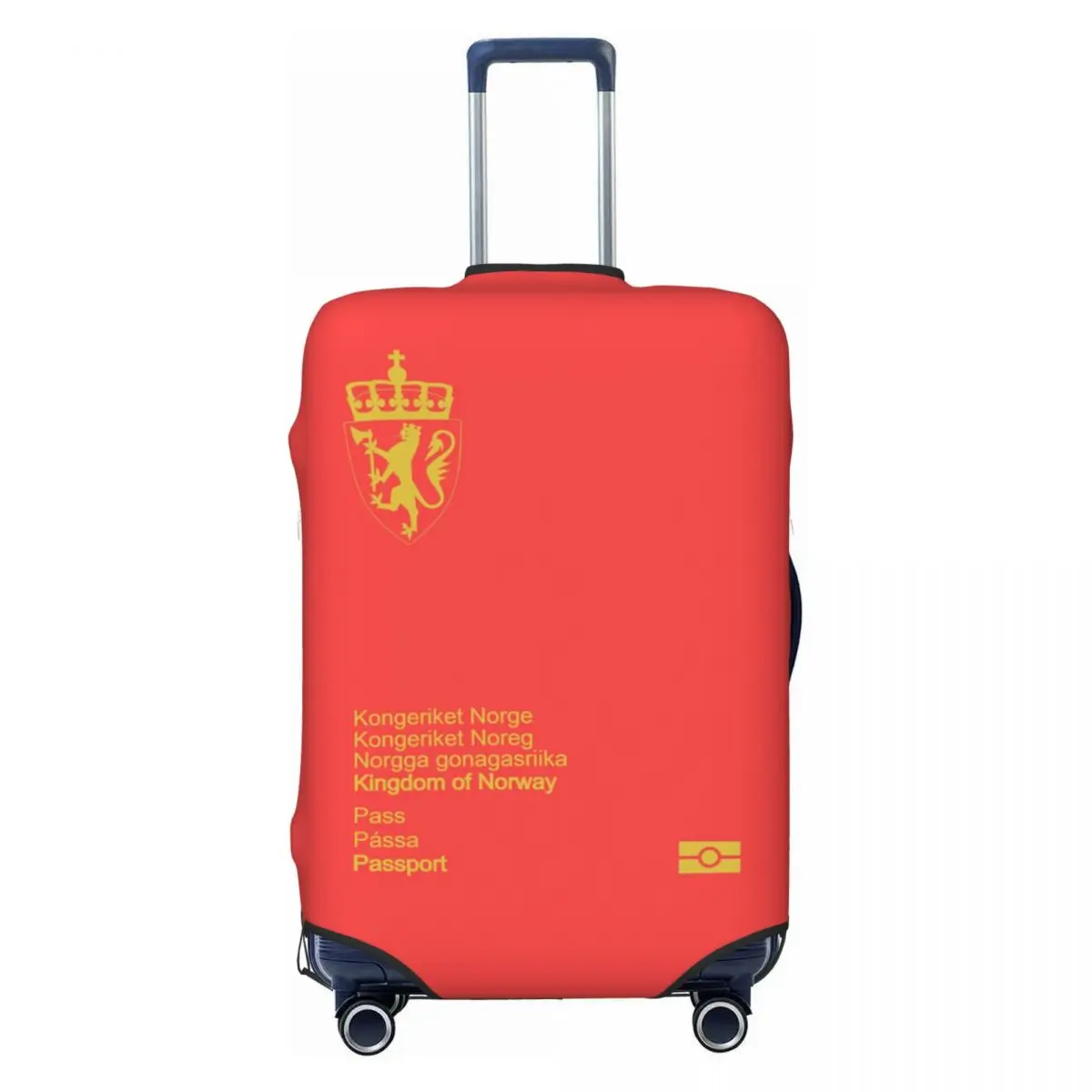 

Norway Passport Suitcase Cover Dust Proof Travel Luggage Covers for 18-32 inch