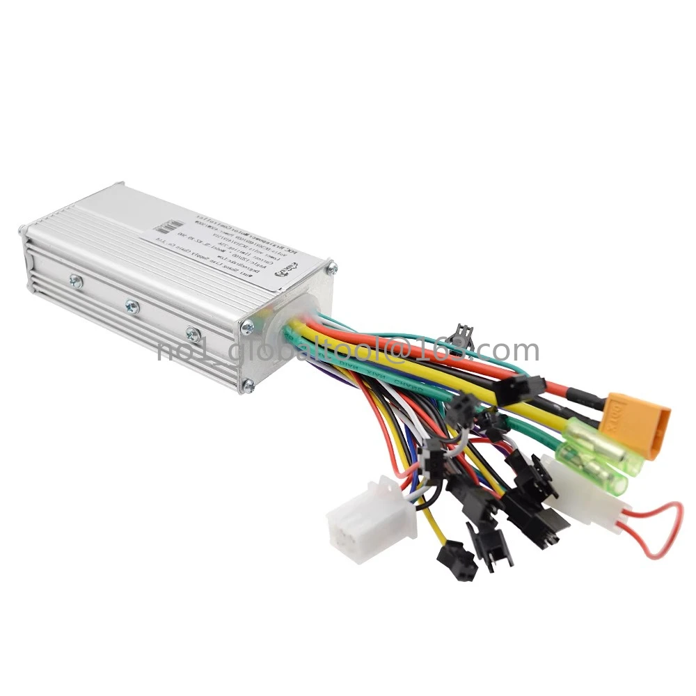 23A Electric Vehicle Modified 36V-60V 500W Sine Wave Brushless Intelligent Controller LCD Liquid Crystal Instrument Set