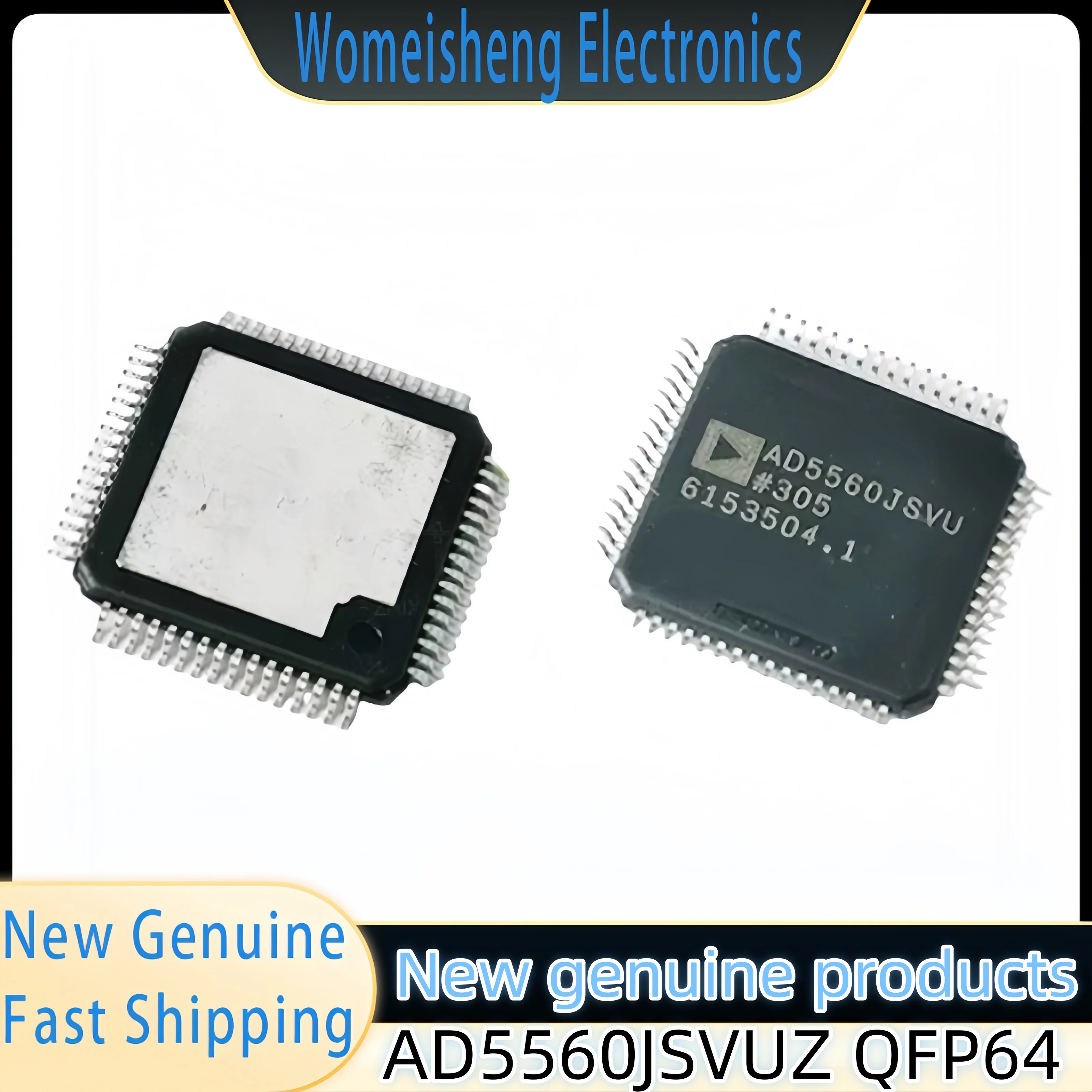 

НОВЫЙ ПОДЛИННЫЙ AD5560JSVUZ QFP64 1 ШТ.