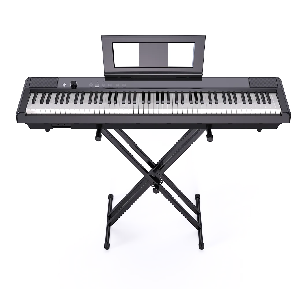 Beisite Portable 88 Keys Hammer Action Keyboard Digital Piano Electronic Organ MIDI Music Keyboard China Factory