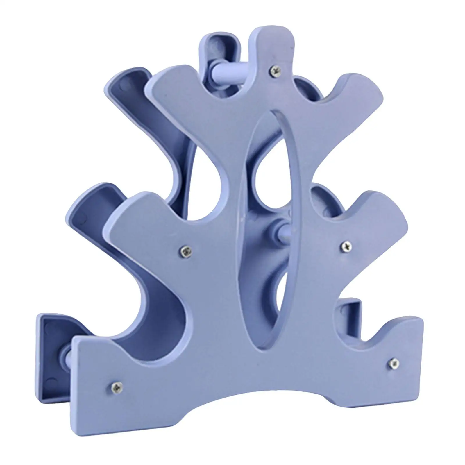 Vertical Dumbbell Rack Holder ABS Material Organizer Stable Bracket for Women’s Workout Storage
