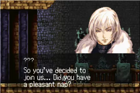 بطاقة الألعاب 32 بت: Castlevania Harmony Alucard hack (إصدار الولايات المتحدة الأمريكية!! اللغات الإنجليزية!!)