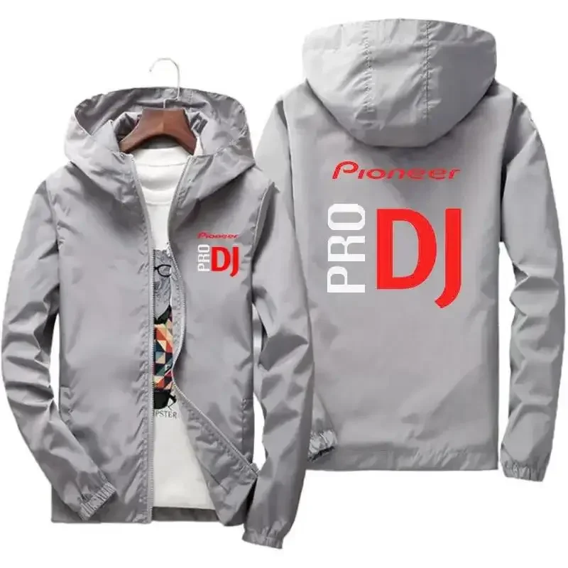 Men sun protection shirt Casual Hooded Bomber Jacket Spring Autumn Pioneer DJ Hip Hop Large Size Windbreaker Zip Male Jackets