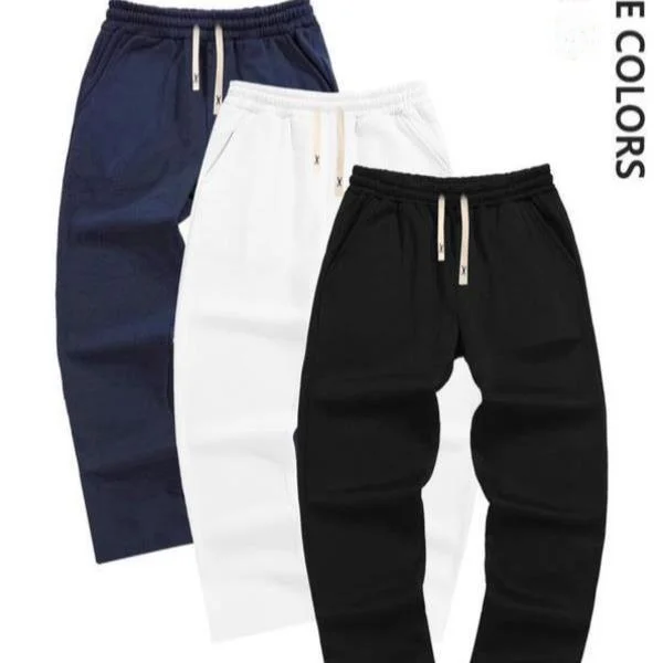 

New Men's Casual Pants High Waist Straight Leg Paratrooper Sle Neutral Fit Other Fabric 00% Other Material Winter Collection