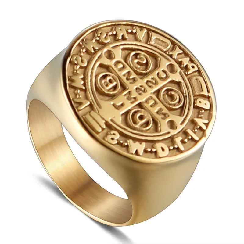 Men’s Catholic Signet Ring: A Thoughtful Blend of Faith, Craftsmanship ...