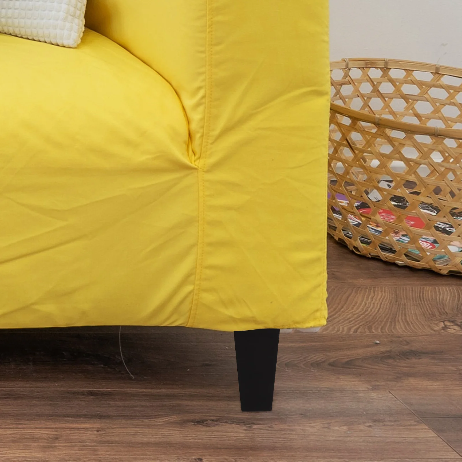 Replacement Sofa Legs 4pcs 10cm Wooden Furniture Feet for Table Couch Chair Bed Cabinet Desk Repair Elegant Finish