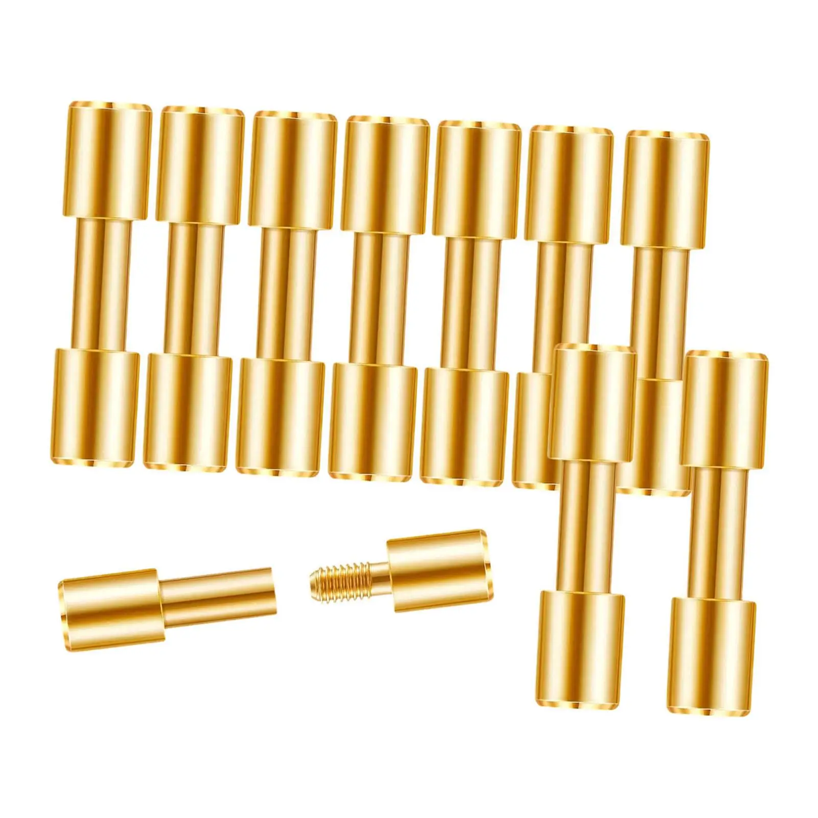 Brass Knives Handle Pin Rivets DIY Tool Set for Kitchen Cutlery Handles for Professional and Folding Knives