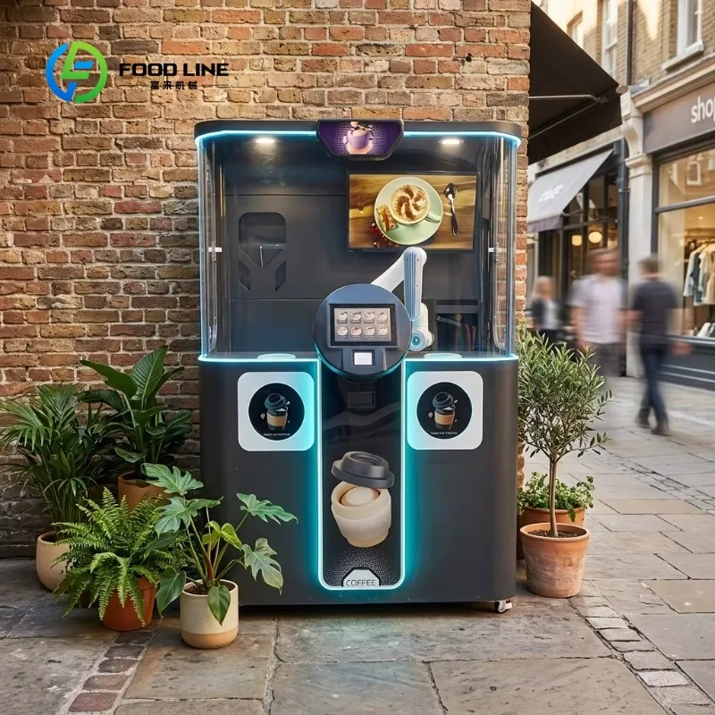 Smart AI Coffee Robot with Precision Brewing Technology for High Volume Output and Consistent Professional Taste