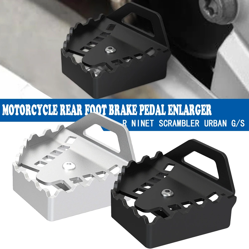 

For BMW R NINET SCRAMBLER URBAN G/S 2015 2016 -2020 RNINET R9T Motorcycle Rear Foot Brakes Pedals Levers Step Extension Plate