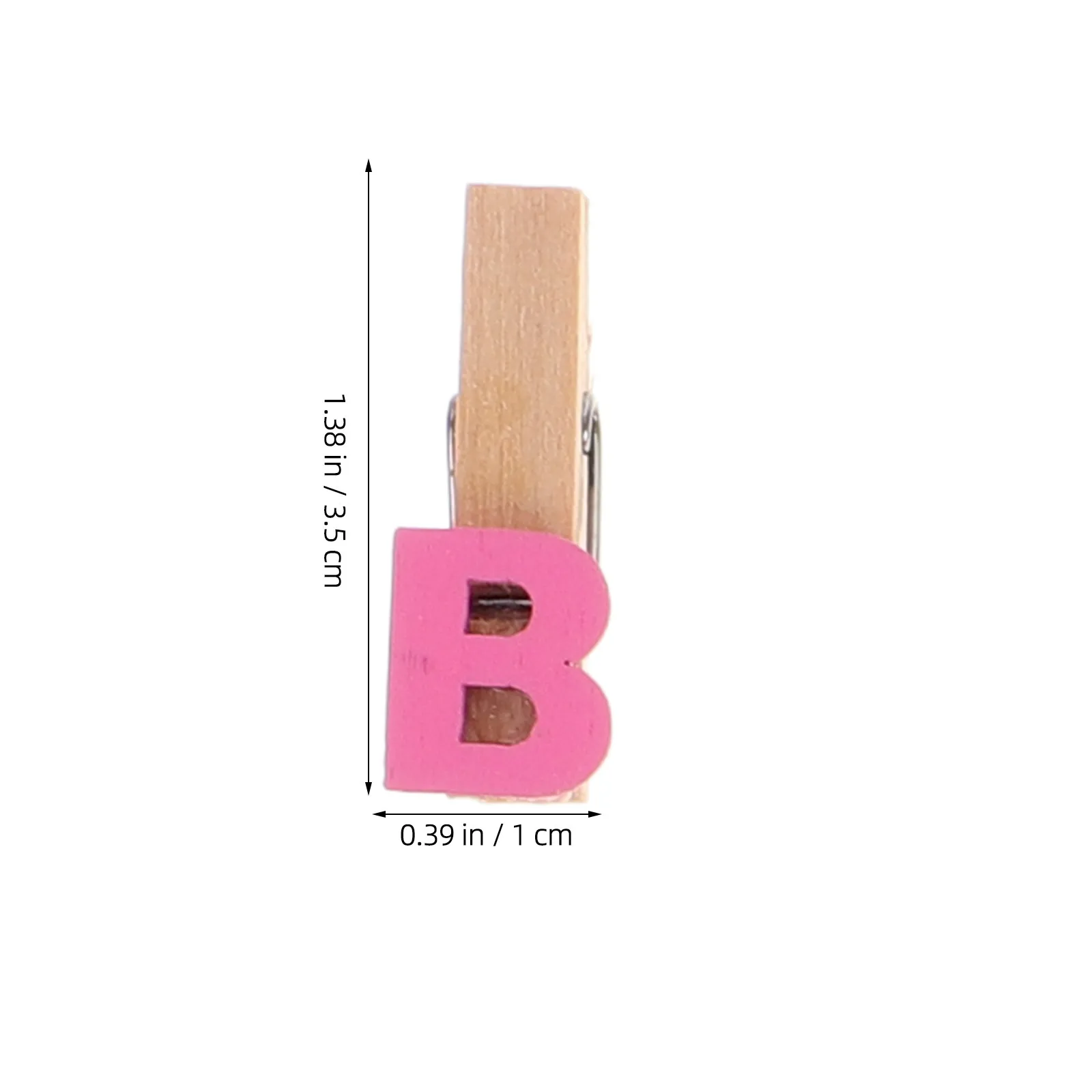 35Pcs Mini Wood Clips Alphabet Number Memo Photo Clips for Classroom Home Office Cards Organizing Mini Clothespins for Classroom
