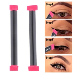 2 Size Stamps Eyeliner Tool Makeup Wing Style Cat Eye Women Cosmetic Beauty Tool