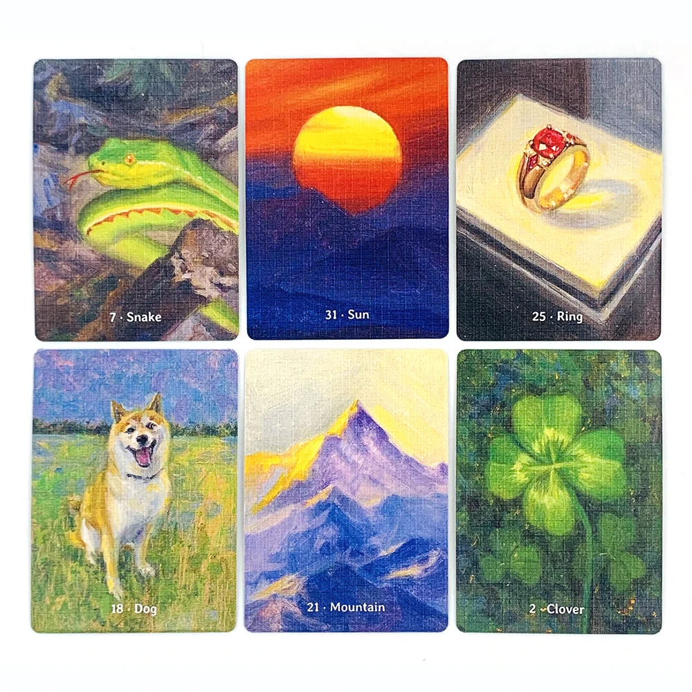8.8*6.3CM Oracle Deck A 38 Oil - đánh giá và giá Board Game Research