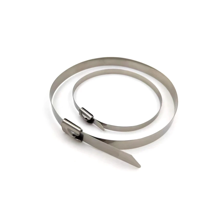 100PCS Width7.9x150/200/250/300/350/400/450/500/550/600/650/700/800mm Stainless Steel CABLE TIES LOCK TIE WRAP