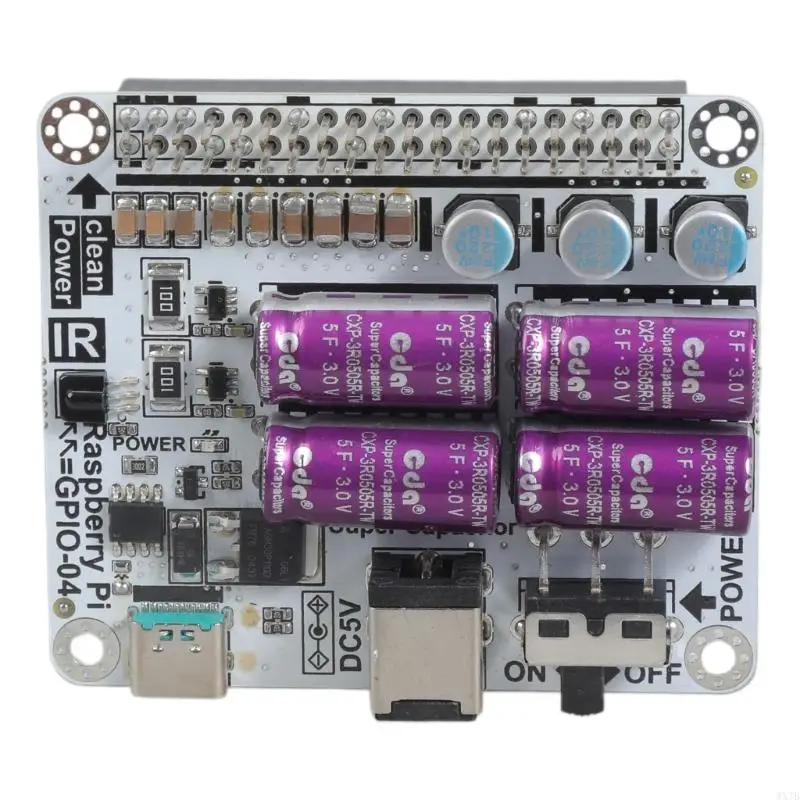 Efficient HiFi Power Filter with Farad Capacitor Ensures Stable and Reliable Power Supply for Electronic Projects 