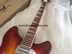 electric guitars high quality 360 12strings guitar, Picture color, 3-Piece Pickup，free shippings