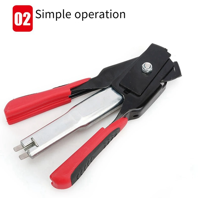 Model C Sealing Pliers With 250 Nail Binding Pliers Replacement Parts Accessories For Mattress Binding And Breeding Cage Binding