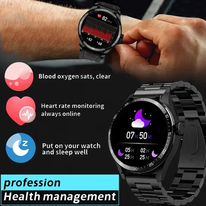 2-in-1 smartwatch heren oordopjes smartwatch TWS Bluetooth oortelefoon hartslag bloeddruk sporthorloge fitnesshorloges dames