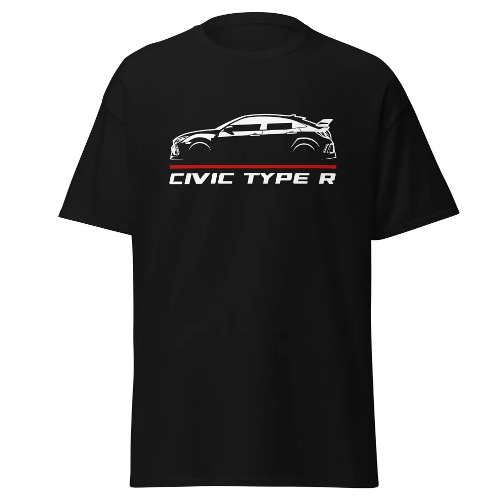 

Мужская и женская футболка Honda Civic Type R, новая летняя мотоциклетная футболка, гоночная футболка с короткими рукавами, весенняя велосипедная футболка для бездорожья