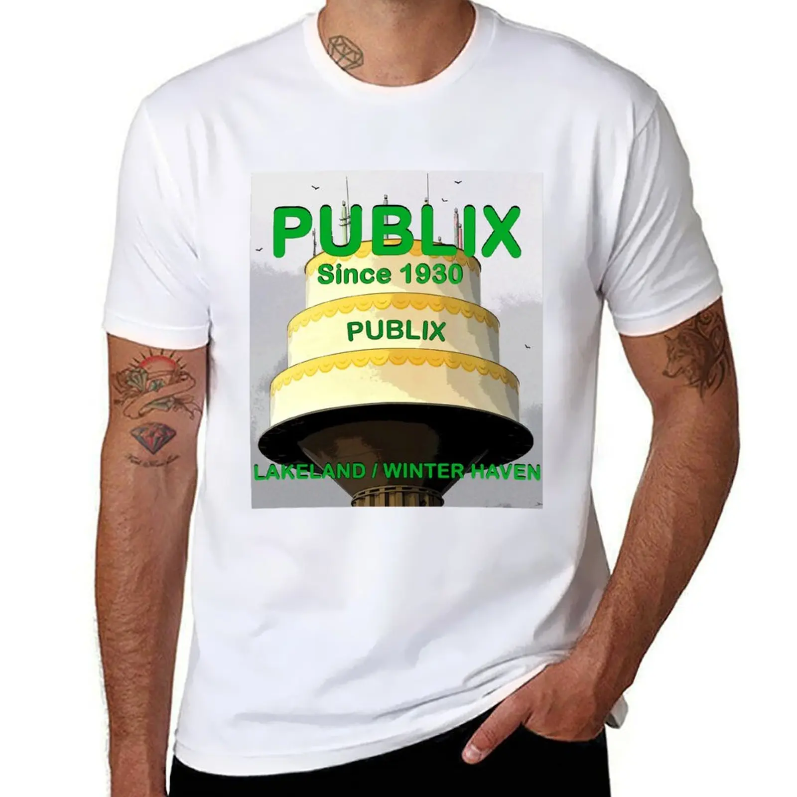 

Publix super market Florida poster work 1 T-Shirt t shirt personalised man t shirt heavy cotton t shirt man designer T-Shirt