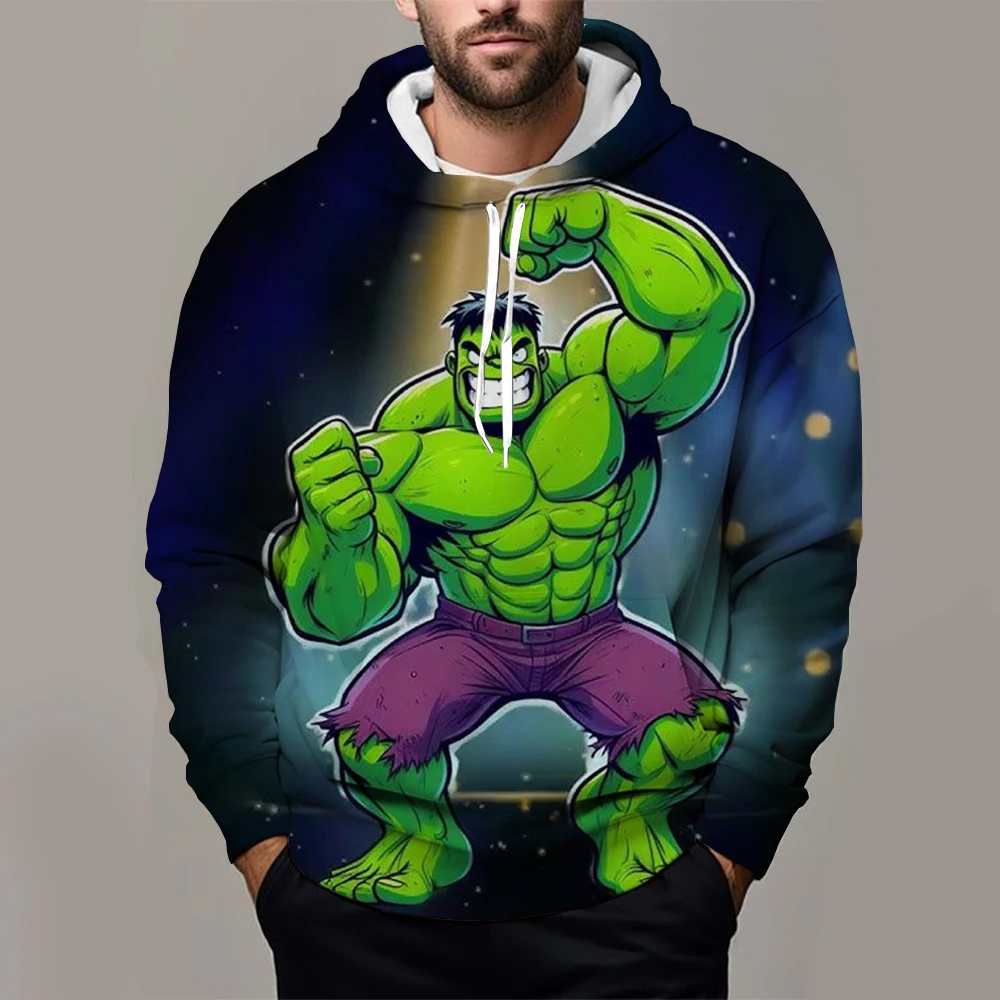 

Marvel Hulk print 3D Print Hoodie, Cool Hoodies Mens,Spring Autumn Pullover Hooded Sweatshirt,Oversized Harajuku Y2k Clothes