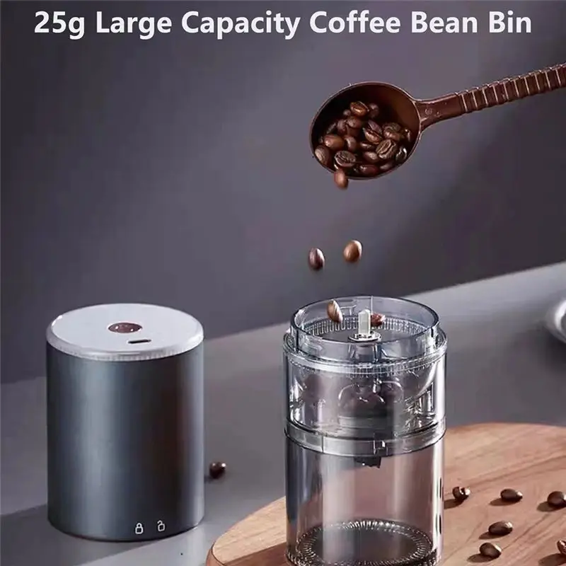 

ABSE-Automatic Power-Off Coffee Machine Home USB Rechargeable Coffee Machine External Adjustable Coffee Machine