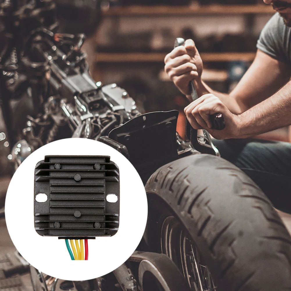 استبدال مقوم جهد الدراجة النارية 3 مراحل ملحقات مقوم الموجة الكاملة لـ Hyosung GT650R GT650 GV650 GV700 #5