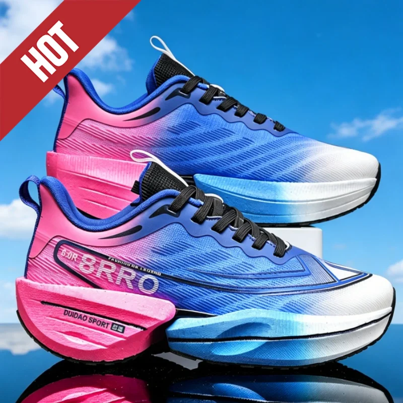 Running Shoes Carbon Board Speciality Marathon Men Sports Breathable Lightweight Women's Comfortable Athletic Stability Sneakers