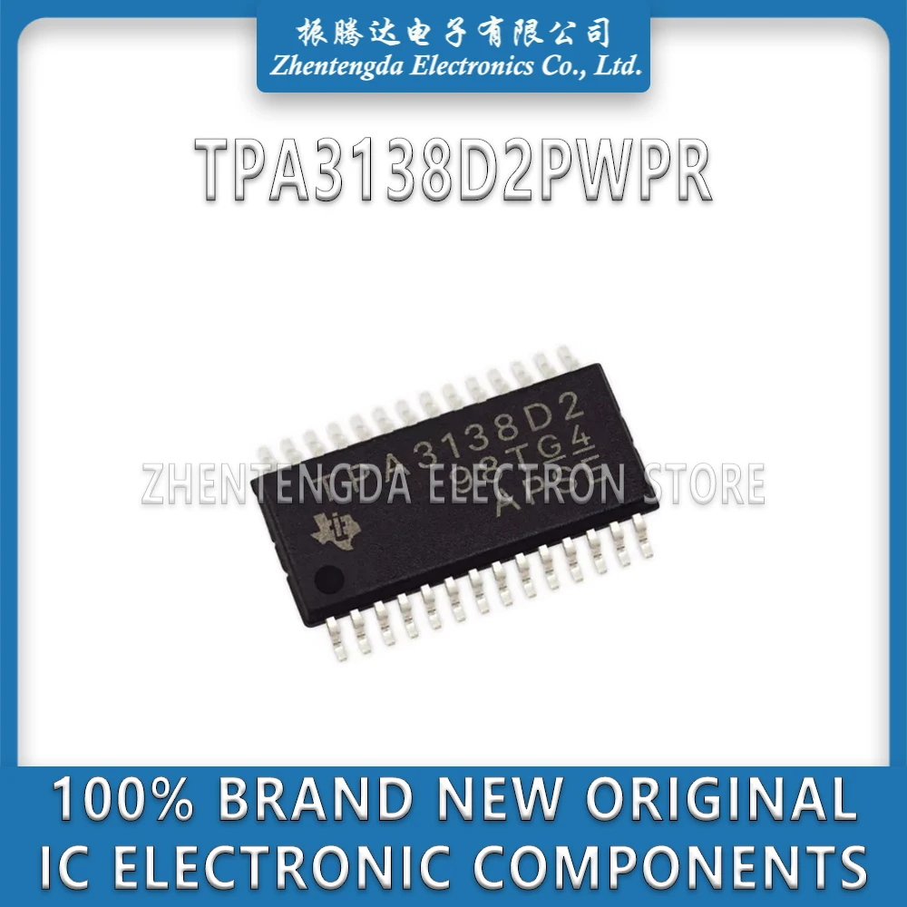 

TPA3138D2PWPR TPA3138D2 TPA3138D TPA3138 TPA IC Chip HTSSOP-28