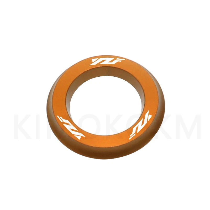 دراجة نارية ثقب المفتاح غطاء خنق حلقة الزخرفية ثقب المفتاح الدائري CNC الألومنيوم لياماها YZF YZF R6 YZF-R25 YzFR3 R15 R125 #2