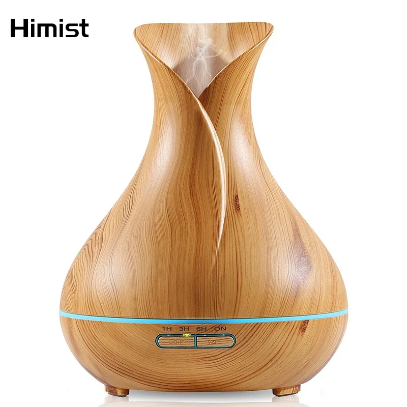 Essential Oil Diffuser Mist Maker Fogger 500ML Large Capacity Ultrasonic Air Humidifier with  Lights    Diffuser