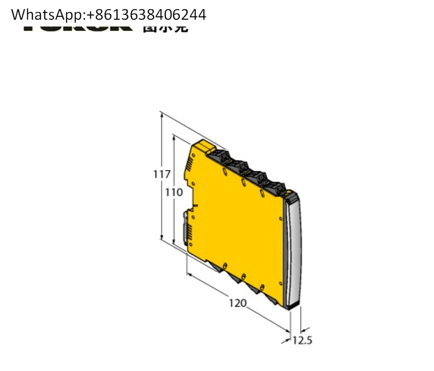 

Disconnect Switching Amplifier IMX12-DI01-2S-2R-0/24VDC 2 Channel