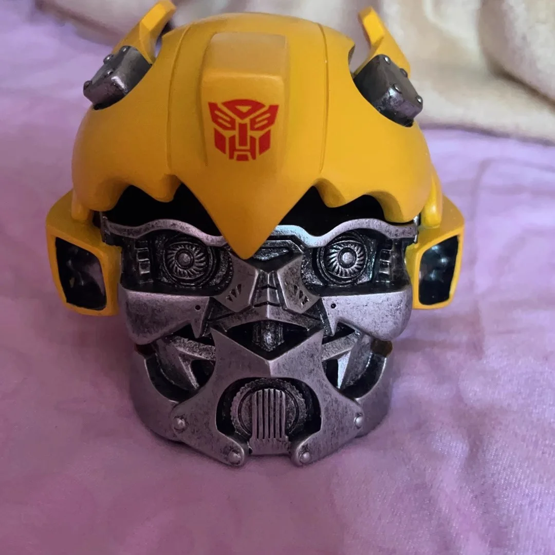 Anime Bumblebee Anime Figures Personalized Ashtray Transformers Megatron Optimusprime Stylish Ashtray With Lid Boyfriend Gift