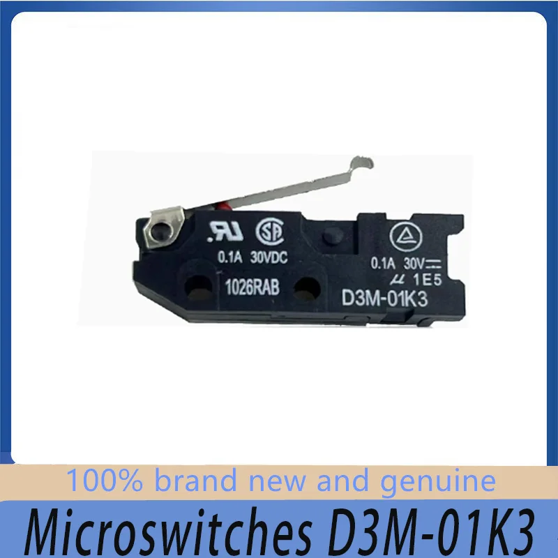 Original D3M-01K3 Limit switch 0.1A 30VDC  1PCS