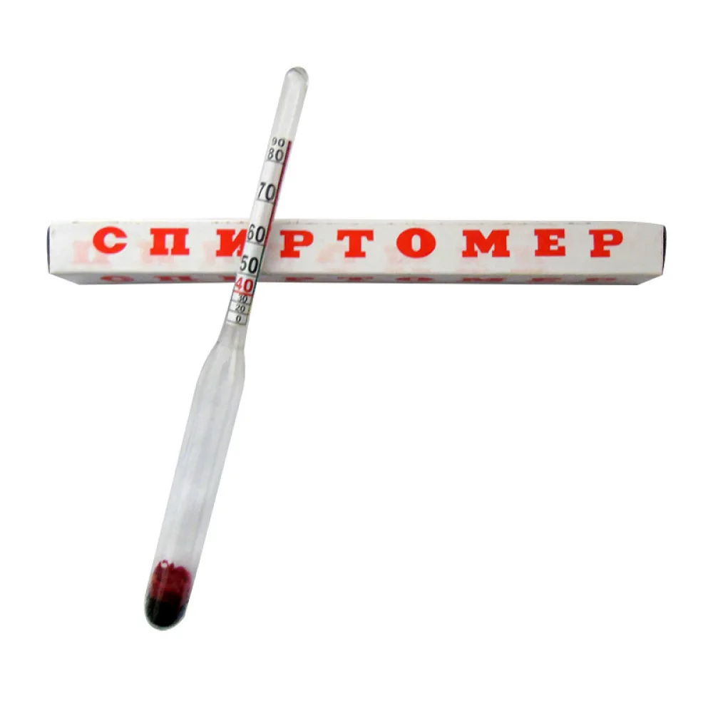Portable Alcoholmeter For Brewing Spirits Wine Concentration Tester Glass Hydrometer Liquid Density Measuring Device