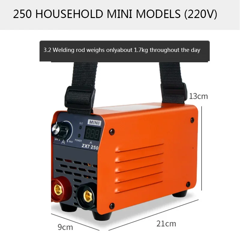 ZX7-250 Household Mini Small Electric Welding Machine 220V/2000W Portable Industrial-Grade Electric Welding Machine