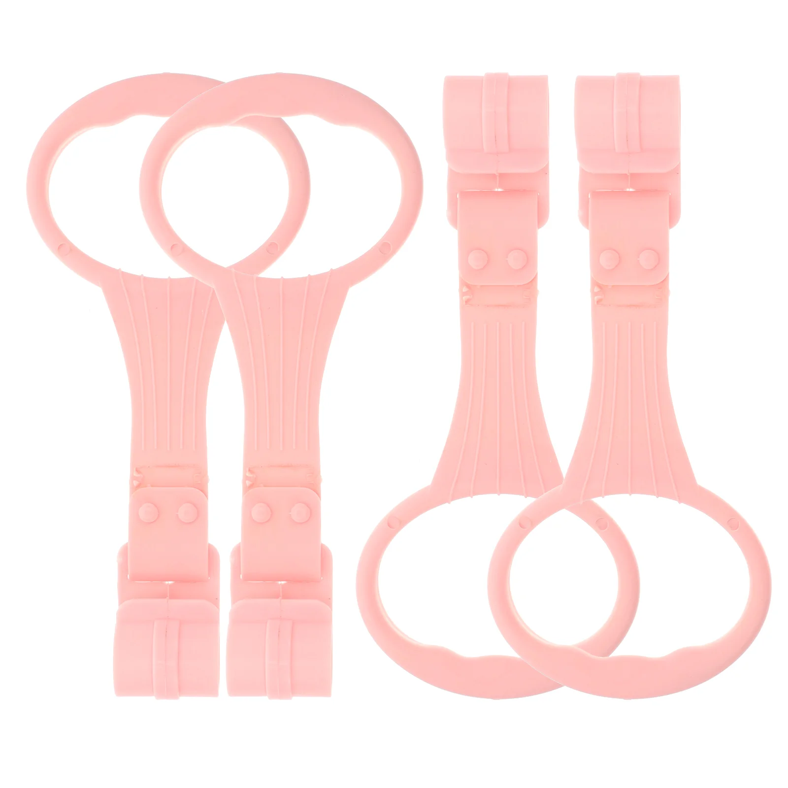 4 Pcs Children's Bed Pull Ring Stand up Rings Baby Crib Hand Stands Portable Assist Bar Car Toys