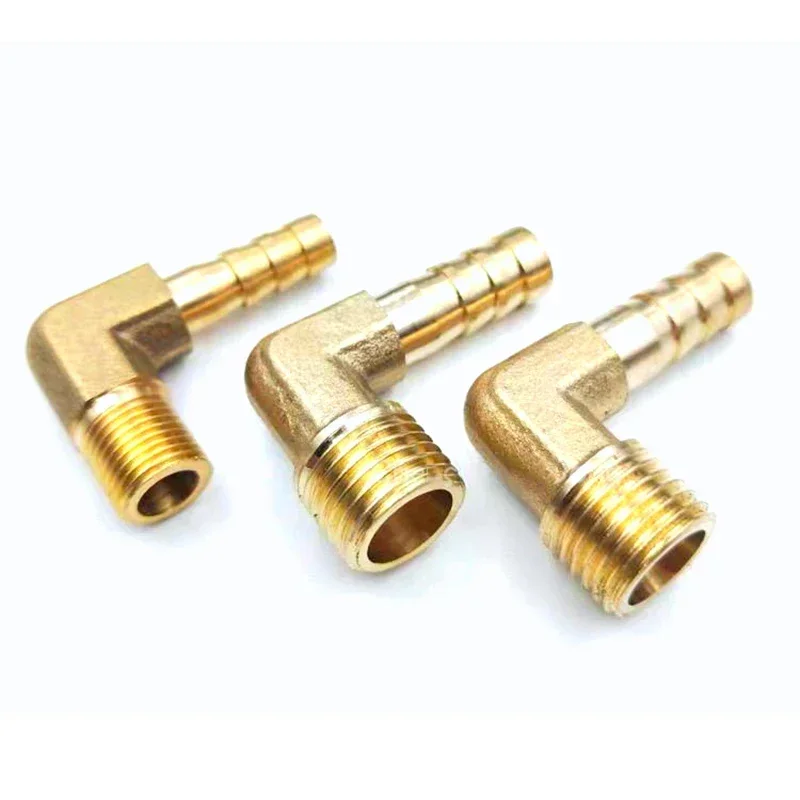 Pagoda connector 6 8 10 12 14mm hose barb connector, BSP  hose tail thread 1/8 1/4 3/8 1/2 brass water pipe fittings