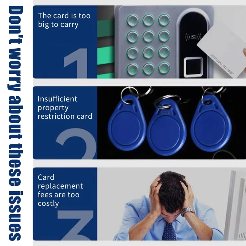 Lecteur de carte à puce RFID NDavid, copieur, duplicateur, porte-clés, programmeur crypté, USB, UID, EM4305, 13.56Mhz