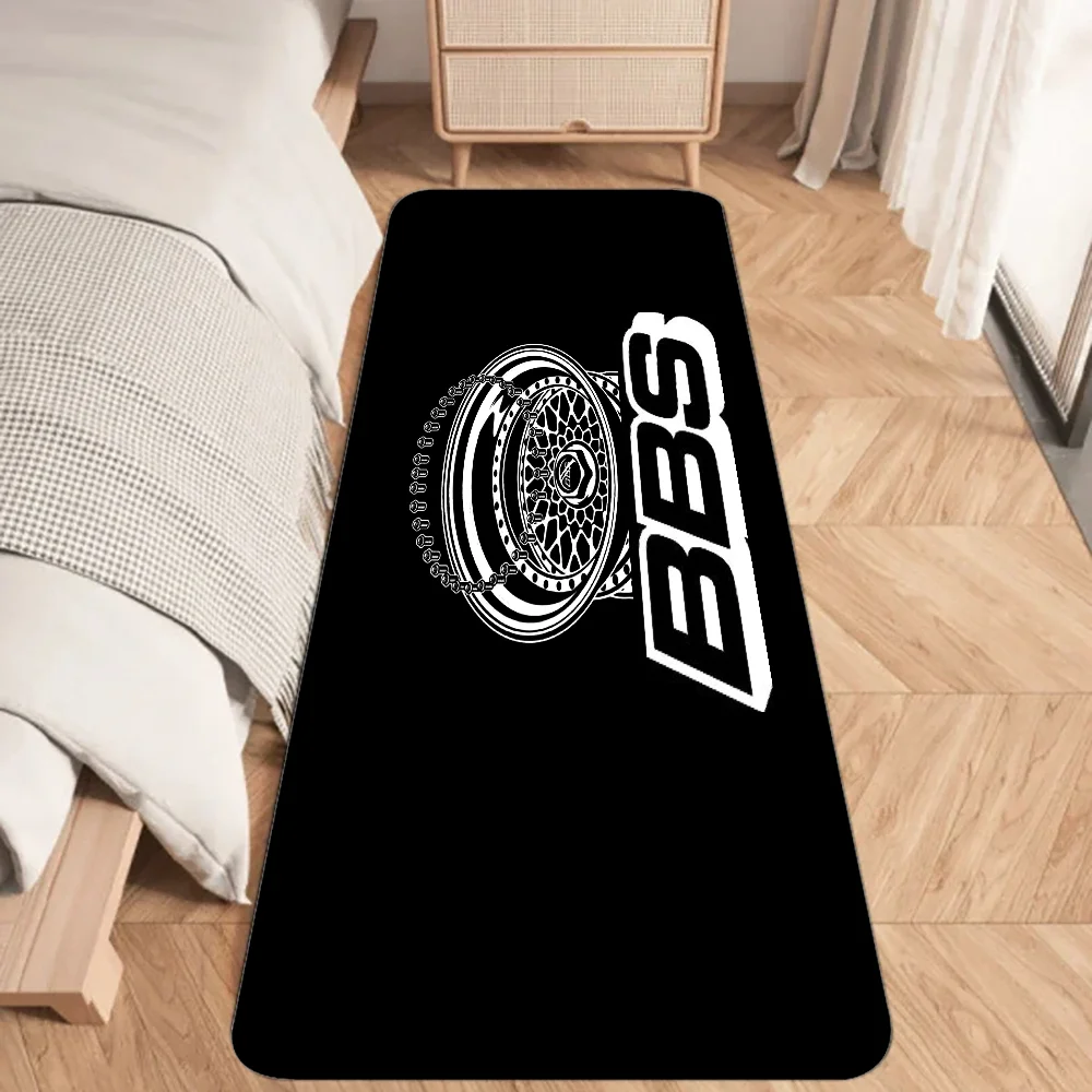 BBS Floor Mat Graphic Printed Flannel Doormats for Bathroom Kitchen Entrance Carpet Home Decor