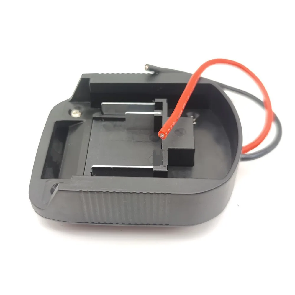 18V Li-ion Battery Power Adapter Cable, 2-Prong Output Converter Connector for Electric Drill Rotary Tool