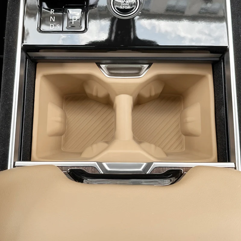 Silicone Cup Holder Pad Storage Mat for 2023-2025 Land Rover Range Rover Vogue Sport Center Console