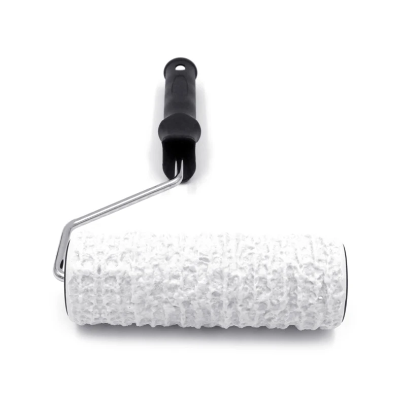 Pattern Paint Roller Draw Tool Embossing Cylinder Stamp Decorative Imitate Brush Dropship